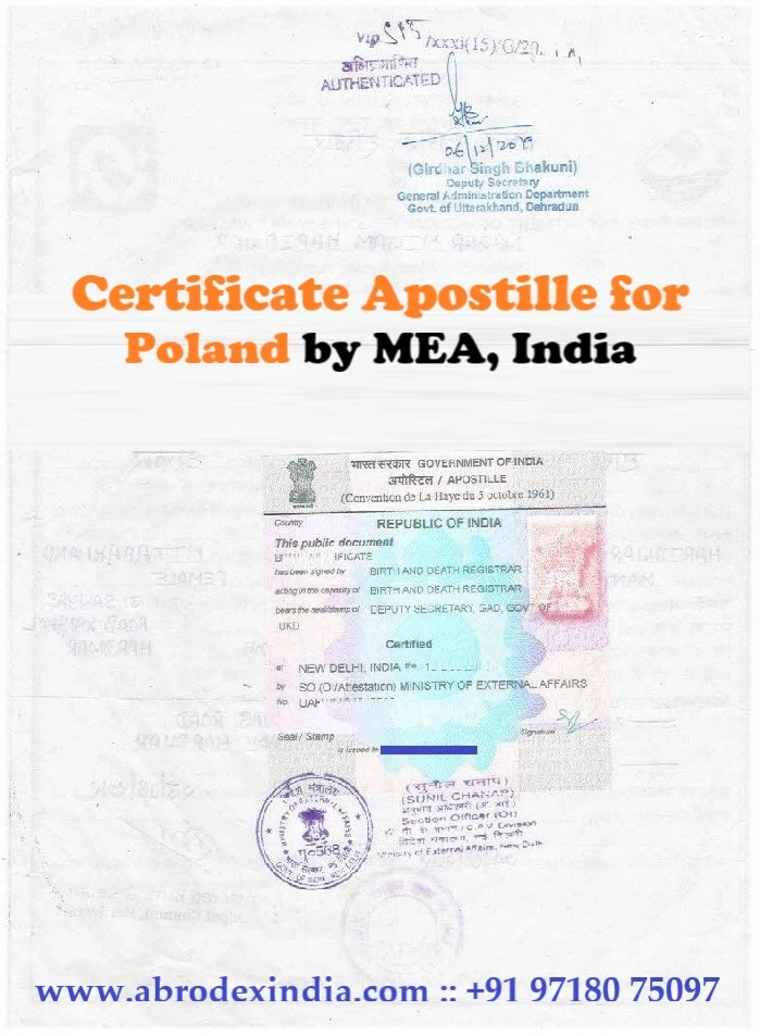 Apostille for Poland